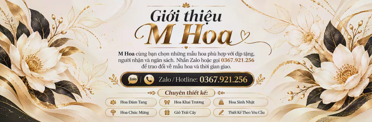 Ảnh bìa Shop hoa tươi Xã Hồ Thị Kỷ Cà Mau - Để lời nhắn thêm dịu dàng